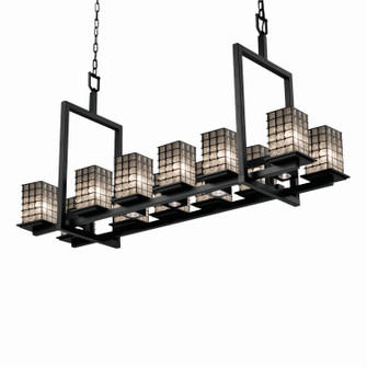 Wire Glass 17 Light Chandelier in Dark Bronze (102|WGL862015GRCBDBRZ)