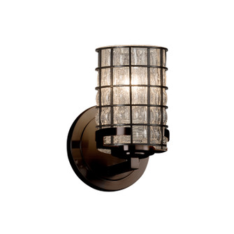 Wire Glass One Light Wall Sconce in Dark Bronze (102|WGL845110GRCBDBRZ)