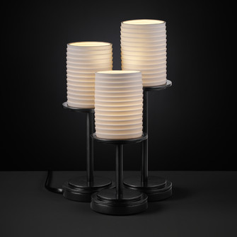 Limoges Three Light Table Lamp in Brushed Nickel (102|POR879710SAWTNCKL)