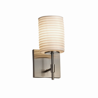 Limoges One Light Wall Sconce in Brushed Nickel (102|POR841110SAWTNCKL)