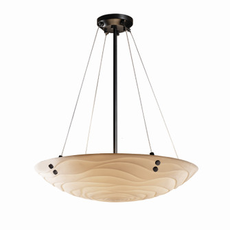 Porcelina 12 Light Pendant in Brushed Nickel (102|PNA966935WAVENCKLF3)