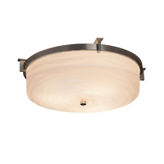 Porcelina LED Flush-Mount in Matte Black (102|PNA8985WAVEMBLKLED21400)