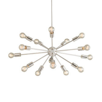 Axion 15 Light Chandelier in Brushed Nickel (102|NSH8024NCKL)