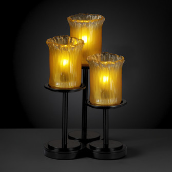 Veneto Luce Three Light Table Lamp in Brushed Nickel (102|GLA879716GLDCNCKL)