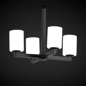 Fusion LED Chandelier in Matte Black (102|FSN882910RBONMBLKLED42800)