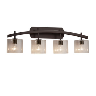 Fusion Four Light Bath Bar in Dark Bronze (102|FSN859430SEEDDBRZ)