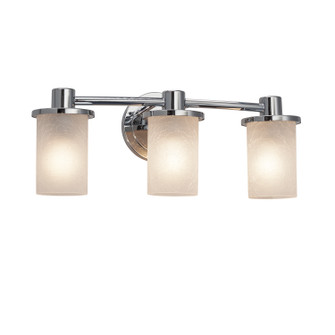 Fusion Three Light Bath Bar in Brushed Nickel (102|FSN851310FRCRNCKL)
