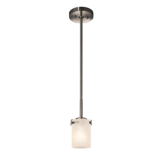 Fusion One Light Pendant in Brushed Nickel (102|FSN845510FRCRNCKL)