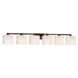 Fusion LED Bath Bar in Dark Bronze (102|FSN843655RBONDBRZLED64200)