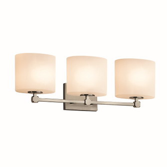 Fusion Three Light Bath Bar in Brushed Nickel (102|FSN842330OPALNCKL)