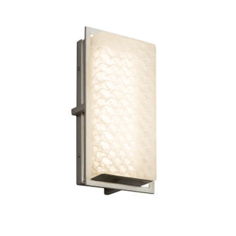 Fusion LED Outdoor Wall Sconce in Brushed Nickel (102|FSN7562WWEVENCKL)