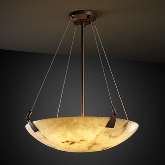 LumenAria Three Light Pendant in Brushed Nickel (102|FAL964135NCKL)