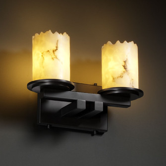 LumenAria Two Light Bath Bar in Dark Bronze (102|FAL877212DBRZ)