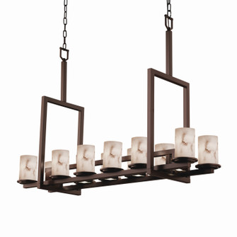 LumenAria 17 Light Chandelier in Matte Black (102|FAL871910MBLK)