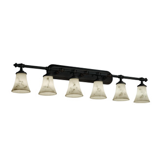 LumenAria Six Light Bath Bar in Dark Bronze (102|FAL852620DBRZ)