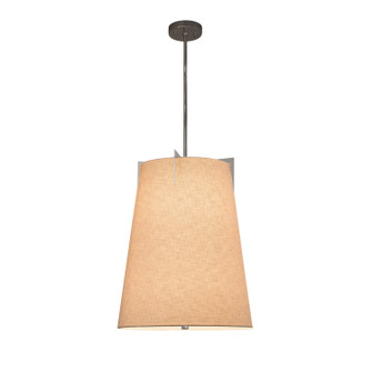 Textile Two Light Pendant in Dark Bronze (102|FAB9600CREMDBRZ)