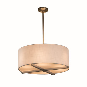 Textile LED Pendant in Brushed Nickel (102|FAB9522WHTENCKLLED64200)
