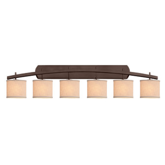 Textile LED Bath Bar in Dark Bronze (102|FAB859630CREMDBRZLED64200)