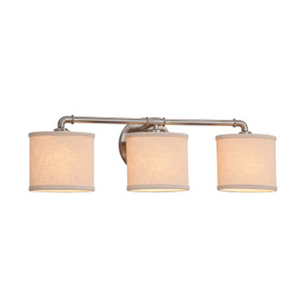Textile LED Bath Bar in Brushed Nickel (102|FAB846330CREMNCKLLED32100)