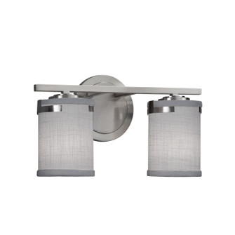 Textile LED Bath Bar in Polished Chrome (102|FAB845210GRAYCROMLED21400)