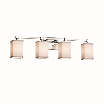 Textile LED Bath Bar in Polished Chrome (102|FAB842415WHTECROMLED42800)