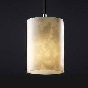 Clouds One Light Pendant in Matte Black (102|CLD881510MBLKRIGID)