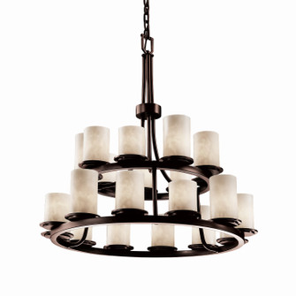 Clouds 21 Light Chandelier in Dark Bronze (102|CLD876710DBRZ)