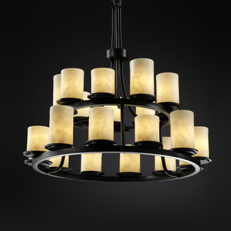 Clouds 21 Light Chandelier in Dark Bronze (102|CLD876710DBRZ)