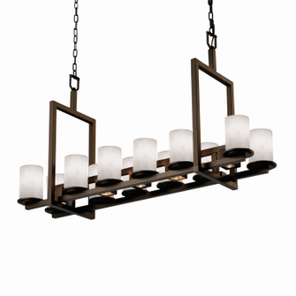 Clouds 17 Light Chandelier in Dark Bronze (102|CLD872010DBRZ)