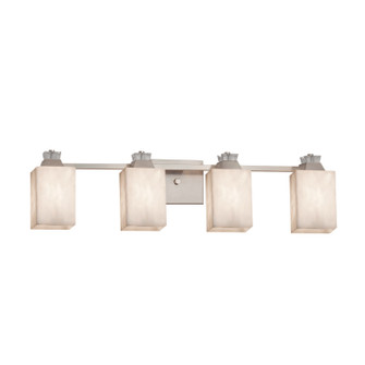 Clouds Four Light Bath Bar in Brushed Nickel (102|CLD847415NCKL)