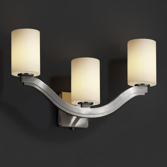 Clouds LED Outdoor Wall Sconce in Brushed Nickel (102|CLD7562WNCKL)