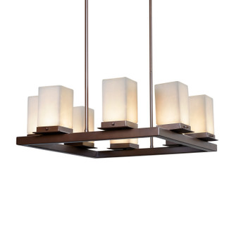 Clouds LED Outdoor Chandelier in Brushed Nickel (102|CLD7519WNCKL)