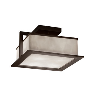 Clouds LED Outdoor Flush Mount in Dark Bronze (102|CLD7517WDBRZ)