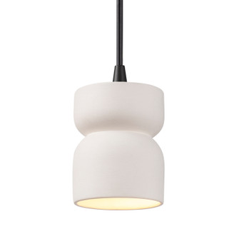 Radiance One Light Pendant in Bisque (102|CER6500BISMBLKBKCD)