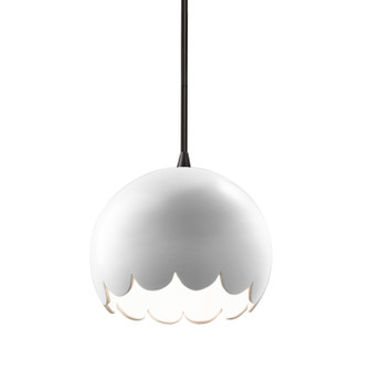 Radiance LED Pendant in White Crackle (102|CER6470CRKCROMWTCDLED1700)