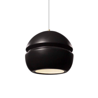 Radiance One Light Pendant in Carbon - Matte Black (102|CER6410CRBABRSWTCD)