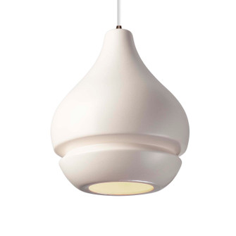 Radiance One Light Pendant in Matte White (102|CER6400MATDBRZWTCD)