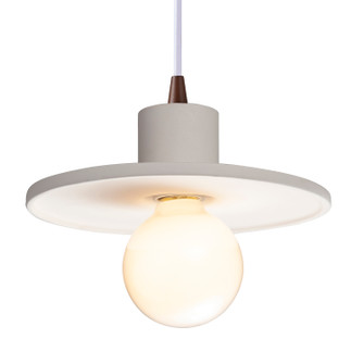 Radiance One Light Pendant in Bisque (102|CER6325BISDBRZWTCD)