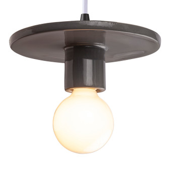 Radiance One Light Pendant in Gloss Grey (102|CER6320GRYMBLKWTCD)