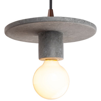 Radiance One Light Pendant in Concrete (102|CER6320CONCDBRZBKCD)