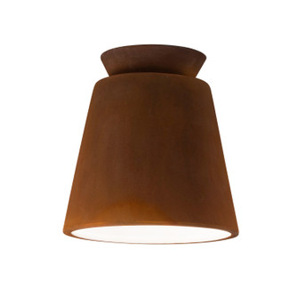 Radiance One Light Outdoor Flush-Mount in Real Rust (102|CER6170WRRST)