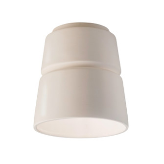 Radiance One Light Outdoor Flush-Mount in Matte White/Champagne Gold (102|CER6150WMTGD)