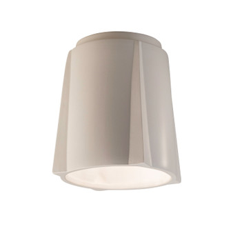 Radiance One Light Outdoor Flush-Mount in Gloss Gray (102|CER6140WGRY)