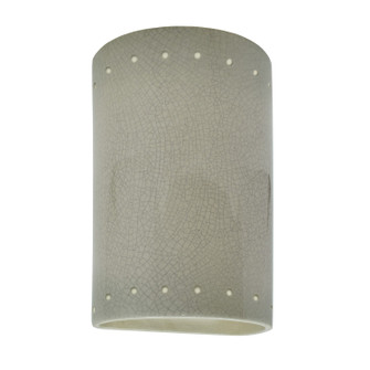 Ambiance LED Wall Sconce in Celadon Green Crackle (102|CER5995CKCLED11000)