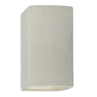 Ambiance Wall Sconce in White Crackle (102|CER5950CRK)