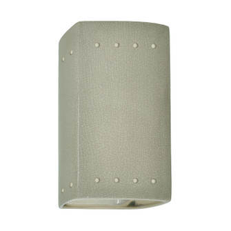 Ambiance LED Wall Sconce in Celadon Green Crackle (102|CER5920WCKCLED11000)