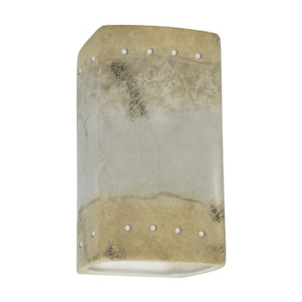 Ambiance LED Lantern in Greco Travertine (102|CER0925WTRAGLED11000)