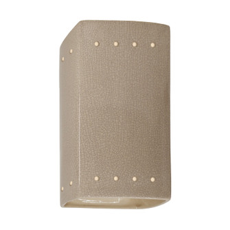 Ambiance LED Lantern in Sienna Brown Crackle (102|CER0925CKSLED11000)