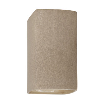 Ambiance LED Lantern in Sienna Brown Crackle (102|CER0910WCKSLED11000)