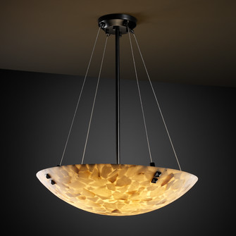 Alabaster Rocks Eight Light Pendant in Dark Bronze (102|ALR966735DBRZF6)